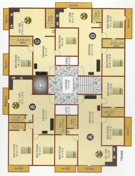 Images for Cluster Plan of Avee Infra Sree Nedhi