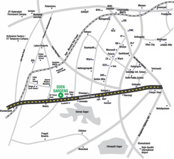 Images for Location Plan of GRR Infra Eden Gardens