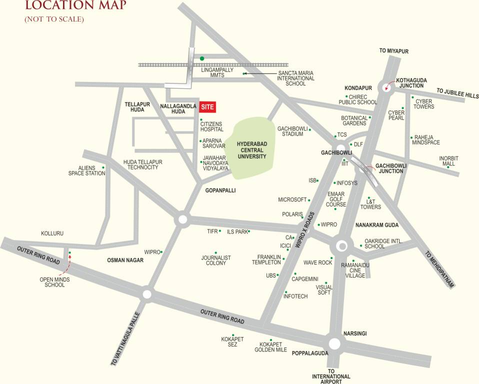Images for Location Plan of Trishala Saffron Sanathan
