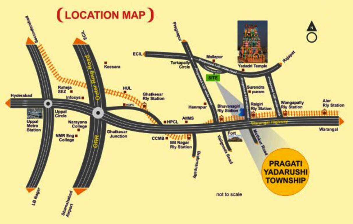  yadarushi township Images for Location Plan of Pragati Yadarushi Township