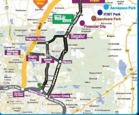 Images for Location Plan of Bhoomika MGB Wall Street 4G