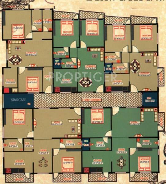 Images for Cluster Plan of Shakthi Om Shakthi Bhuvana