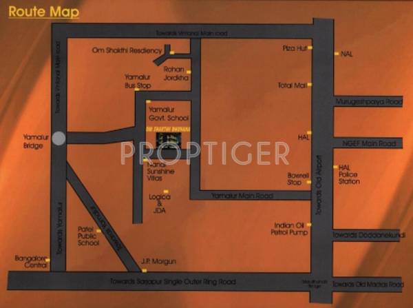 Images for Location Plan of Shakthi Om Shakthi Bhuvana