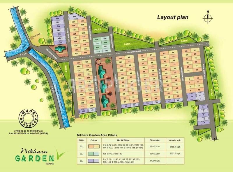 Images for Layout Plan of Nikhara Garden