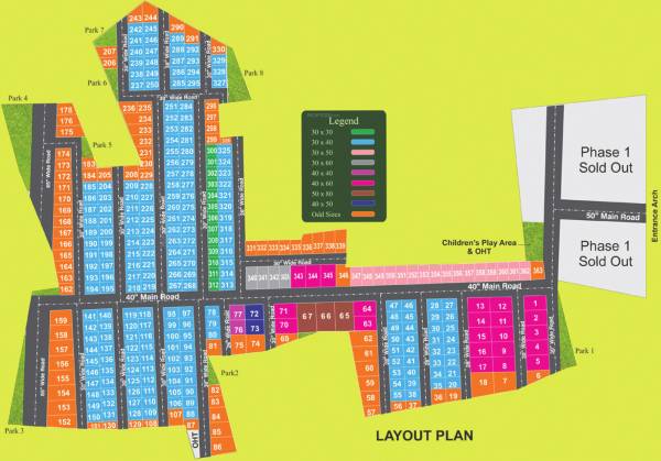 Images for Layout Plan of Ziva Mount Zoe Phase II