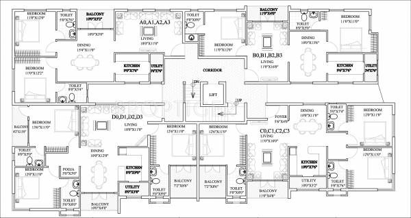 Images for Cluster Plan of CMRS 12 Square