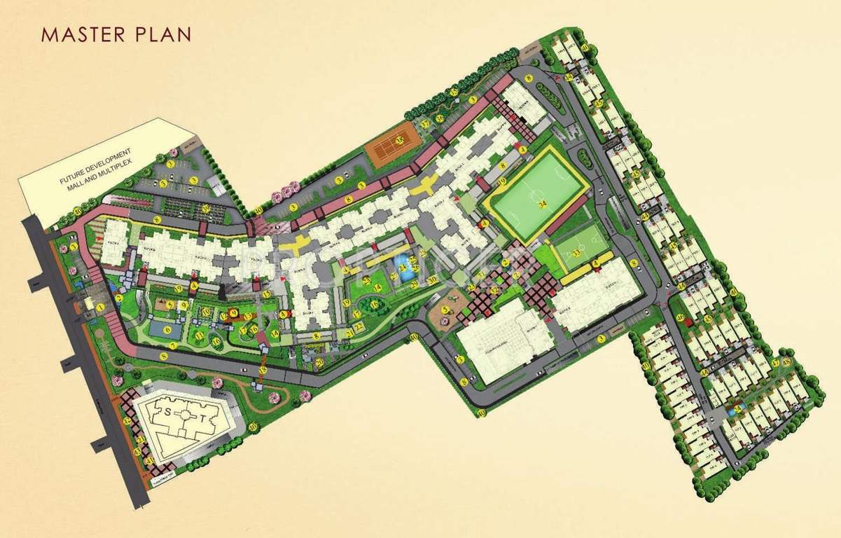  avenue Images for Master Plan of Ajmera Avenue