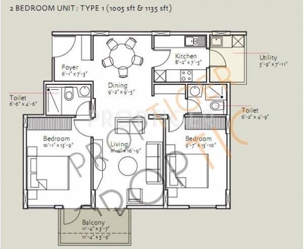 Images for Layout Plan of Bearys Anugraha