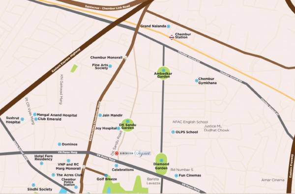 Images for Location Plan of Dimension Trishabh Signet Images for Location Plan of Dimension Trishabh Signet