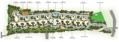  270-degrees Images for Master Plan of Purva 270 Degrees