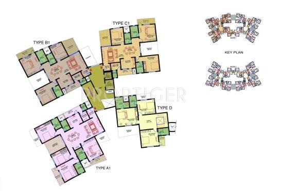 Images for Cluster Plan of Sobha Carnation