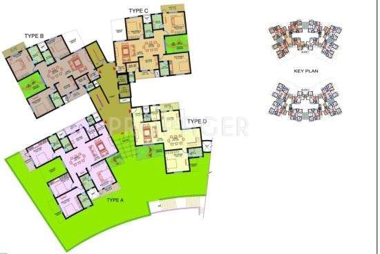 Images for Cluster Plan of Sobha Carnation
