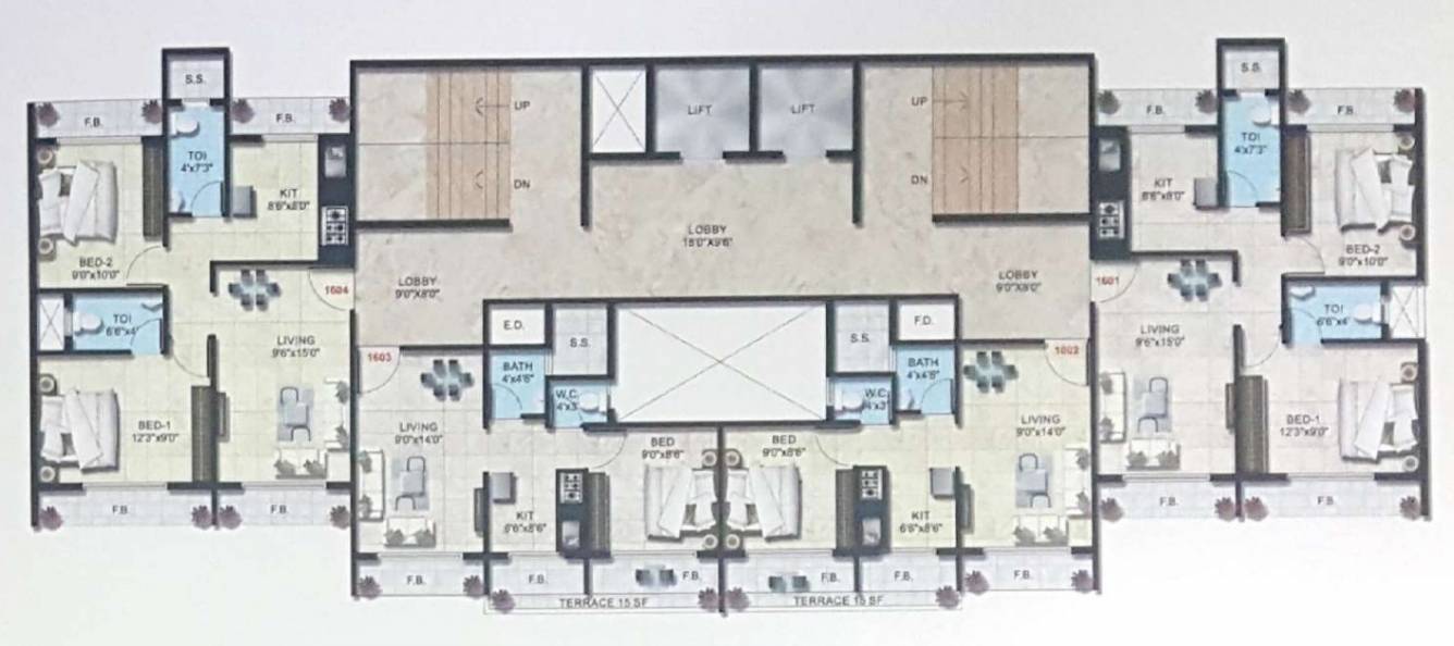  empire villa Empire Villa Cluster Plan