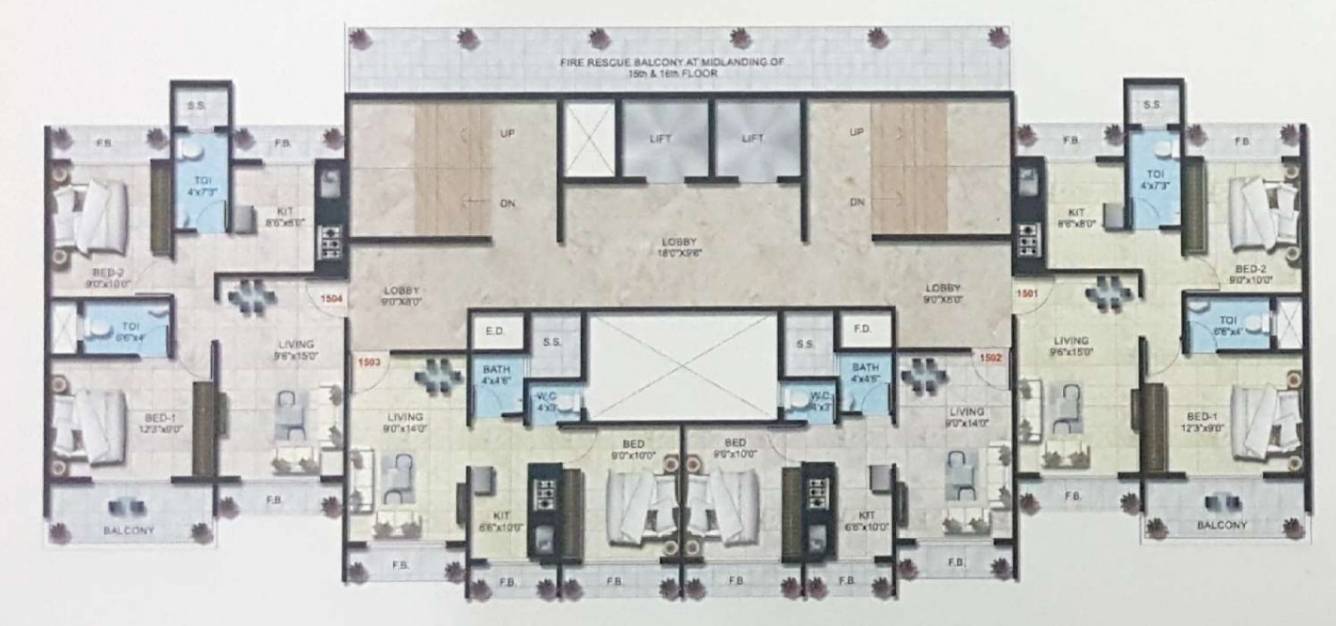  empire villa Empire Villa Cluster Plan
