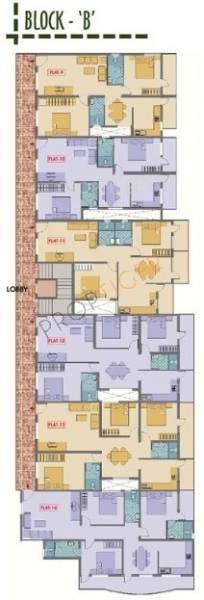 Images for Cluster Plan of Mahima Meridian Garden