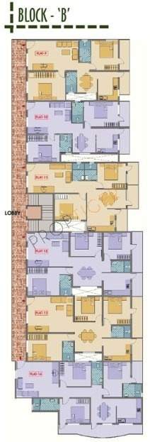 Images for Cluster Plan of Mahima Meridian Garden