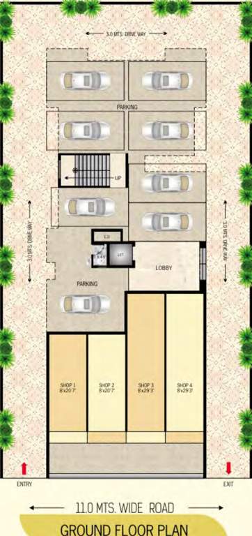  leaf villa Images for Cluster Plan of Villa Leaf Villa