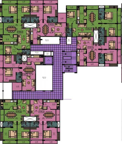Images for Cluster Plan of Kalpaka Elanza Images for Cluster Plan of Kalpaka Elanza
