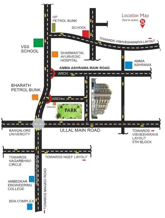 golden nest Location Plan