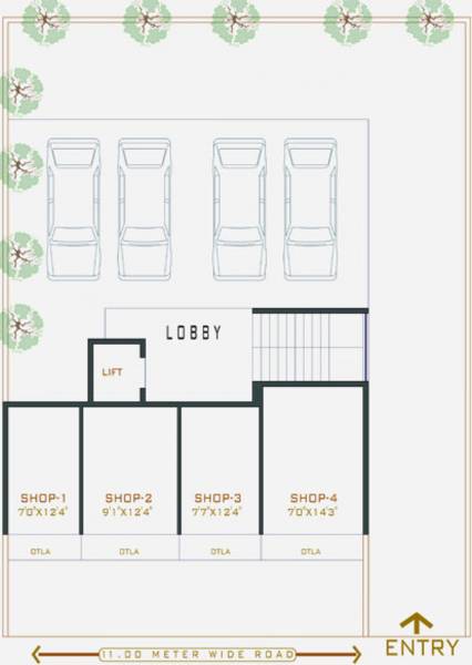 Images for Cluster Plan of Villa Palm Villa