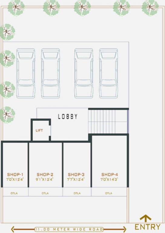 Images for Cluster Plan of Villa Palm Villa