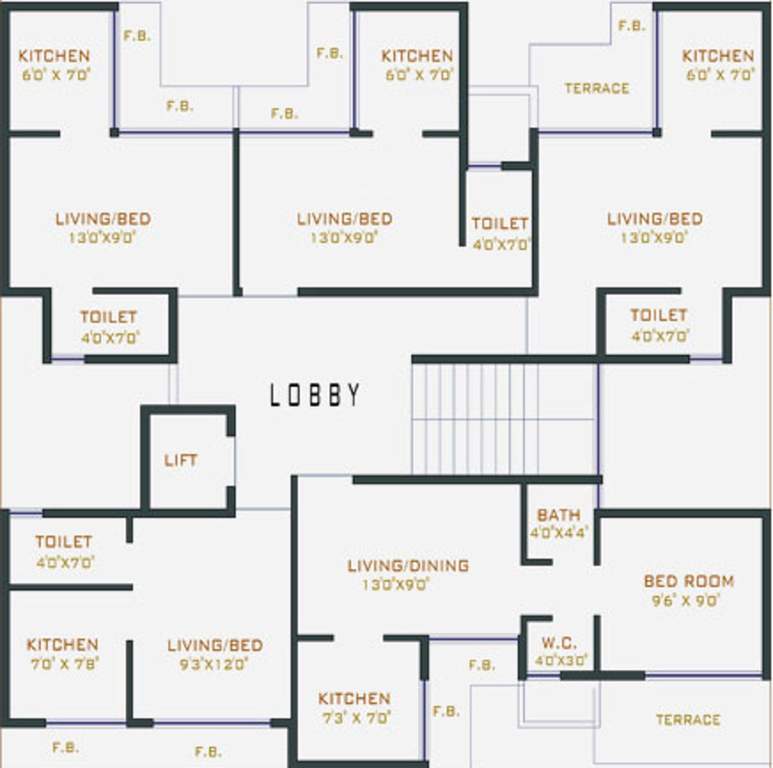Images for Cluster Plan of Villa Palm Villa