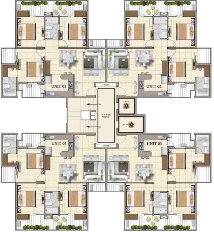 Images for Cluster Plan of APS Highland Park