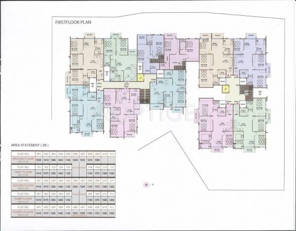  greenville Single One Cluster Plan