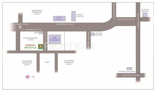  greenville Images for Location Plan of Sumukha Constructions Sumukha Greenville