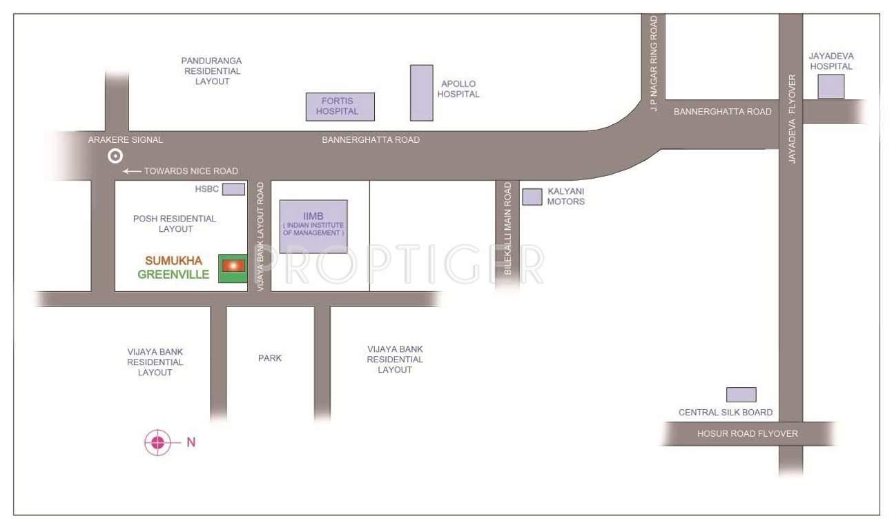 greenville Images for Location Plan of Sumukha Constructions Sumukha Greenville
