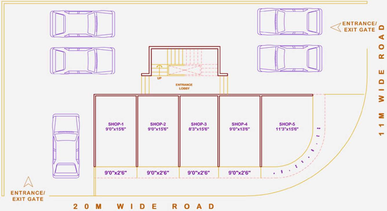 Images for Cluster Plan of Villa Pearl Villa