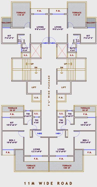 Images for Cluster Plan of Divine Ganesha Signature Residency