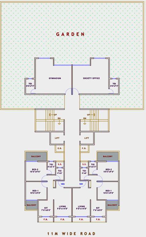 Images for Cluster Plan of Divine Ganesha Signature Residency