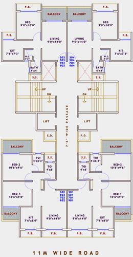 Images for Cluster Plan of Divine Ganesha Signature Residency
