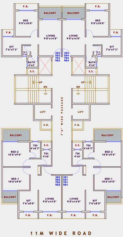 Images for Cluster Plan of Divine Ganesha Signature Residency