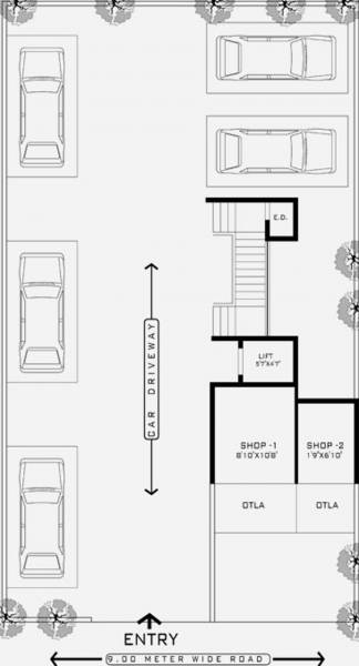 Images for Cluster Plan of Villa Pride Villa