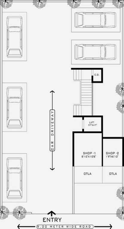 Images for Cluster Plan of Villa Pride Villa