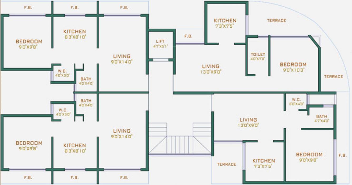 Images for Cluster Plan of Villa Ocean Villa