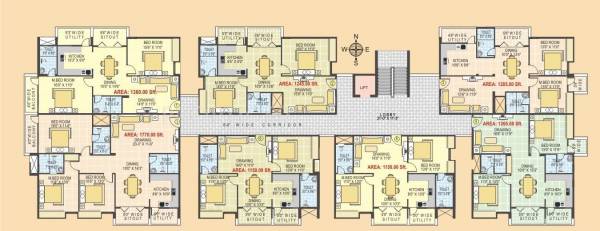  pristine Images for Cluster Plan of Bhavya Pristine