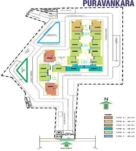  sunflower Images for Layout Plan of Purva Sunflower