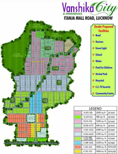Images for Layout Plan of Vanshika Vanshika City
