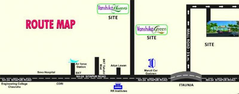 Images for Location Plan of Vanshika Vanshika City