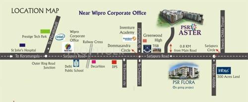  aster Images for Location Plan of PSR Aster