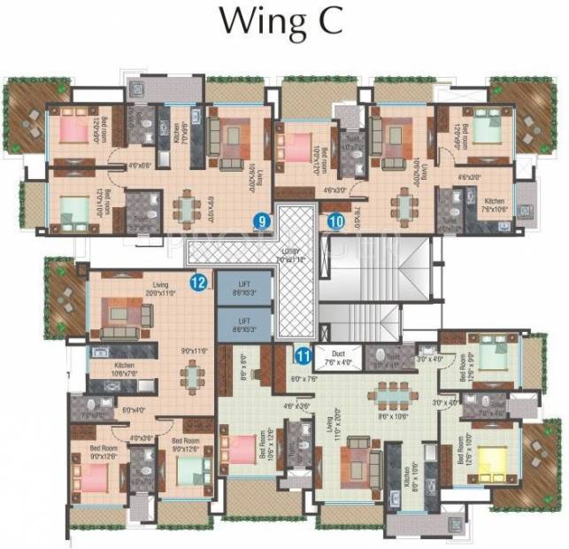  shivam-centrium Shivam Centrium Cluster Plan