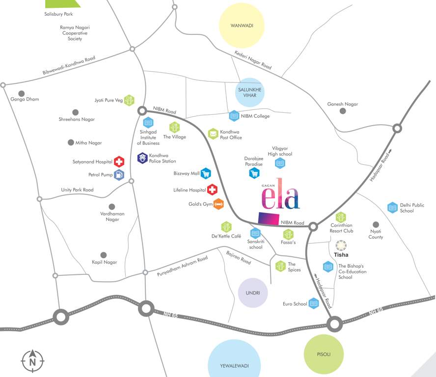  ela Images for Location Plan of Gagan Ela