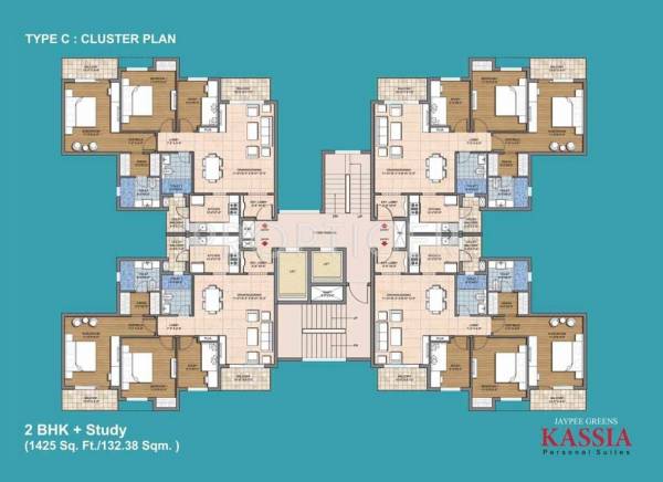 Images for Cluster Plan of Jaypee Kassia Images for Cluster Plan of Jaypee Kassia