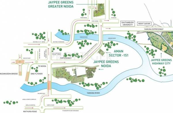 Images for Location Plan of Jaypee Kassia Images for Location Plan of Jaypee Kassia