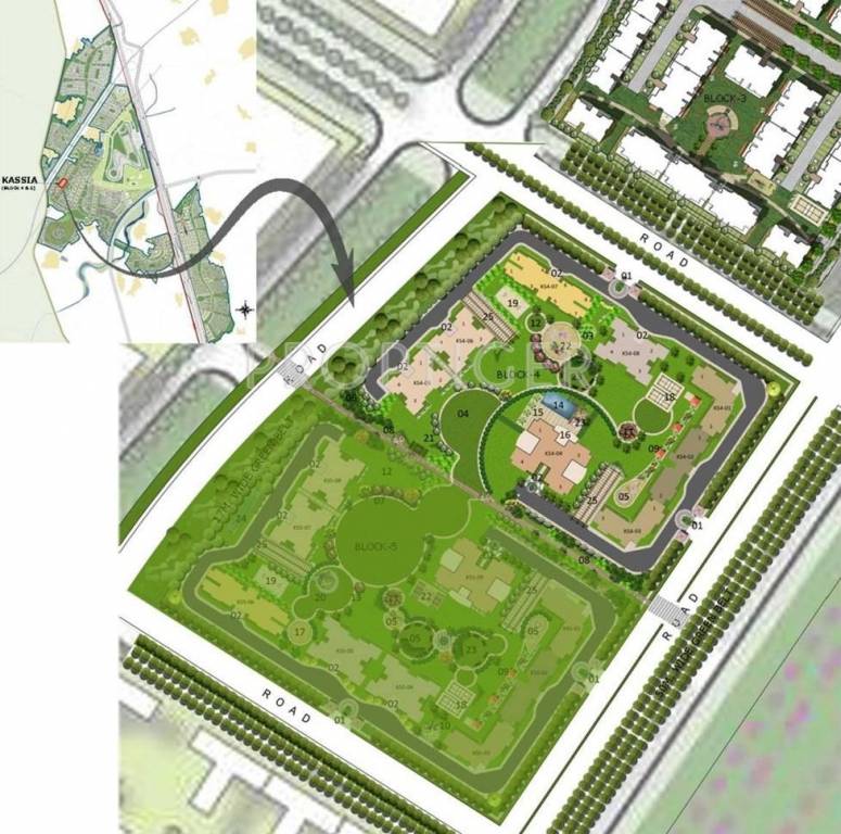 Images for Master Plan of Jaypee Kassia