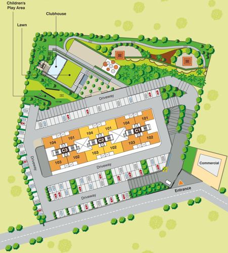  princetown-towers Images for Layout Plan of Kumar Princetown Towers