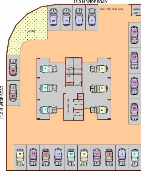 Images for Cluster Plan of EV Group Castle